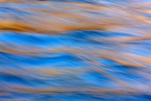 Gold;Alabama;river;Patterns;Abstraction;water;flow;reflections;Yellow;Orange;flowing;Abstracts;Little River Canyon National Preserve;Fort Payne;Abstract;Blue;Stream;Little River Canyon
